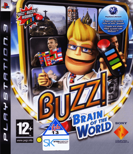 Buzz! Quem E O Genio Portugues box art for Playstation 3